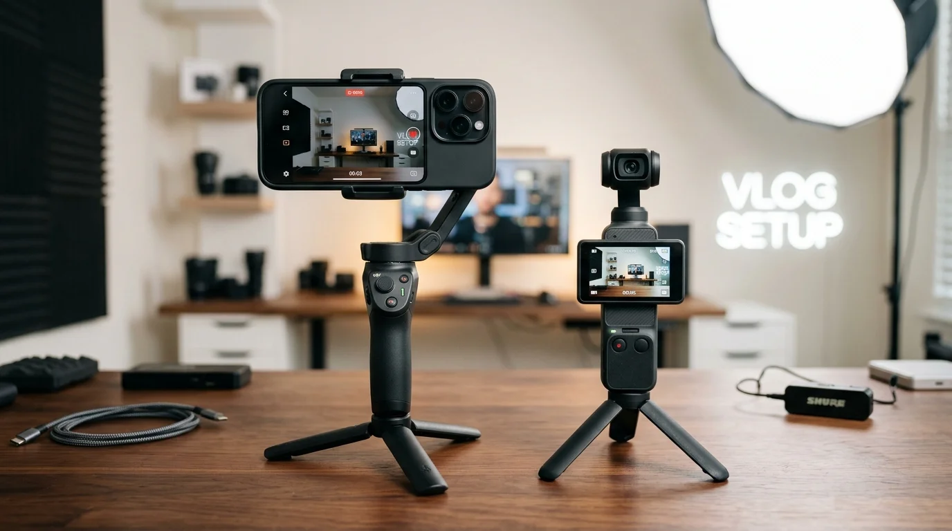 Celular Top de Linha ou Câmera Dedicada Para Vlogs? Qual Compensa Mais em 2026?