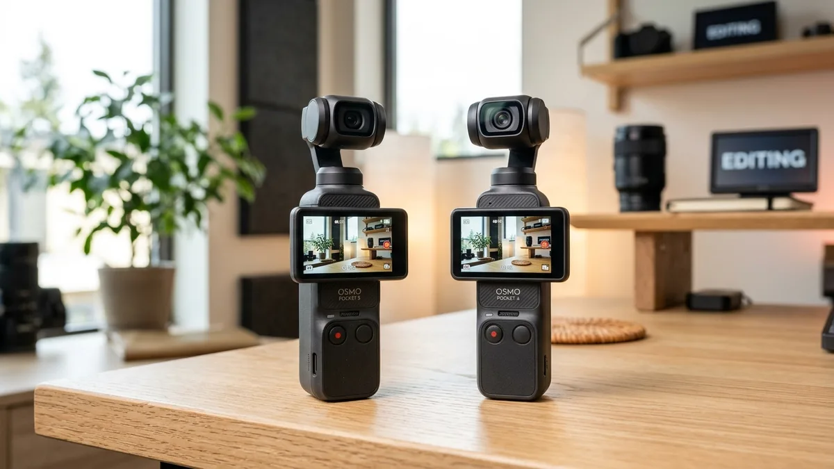 Osmo Pocket 3 ou Pocket 4: Qual Comprar em 2026? Comparativo Completo