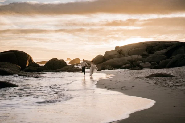 Ensaios de Pôr do Sol na Praia