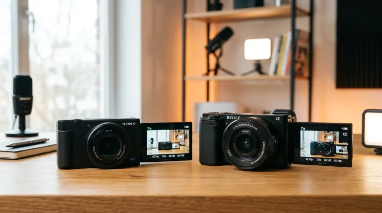 Sony ZV-1F vs ZV-E10: Qual a Melhor Câmera Compacta Para Criadores Iniciantes?